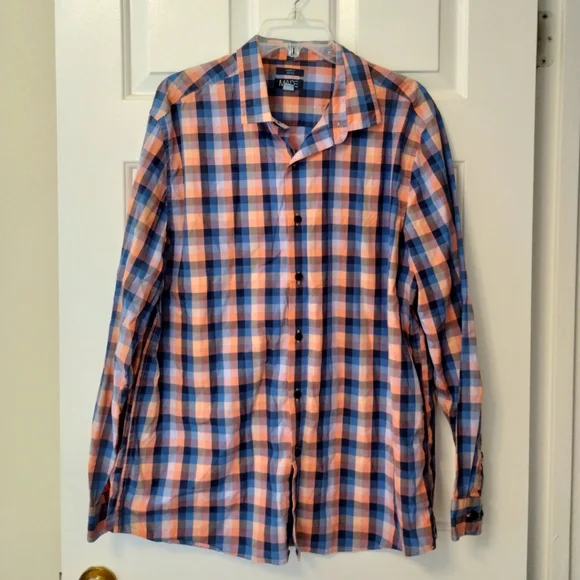 MADE Cam Newton plaid button down - Picture 2 of 8